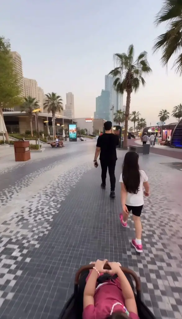 Aiman Khan Shares Adorable Pictures & Reel from Dubai