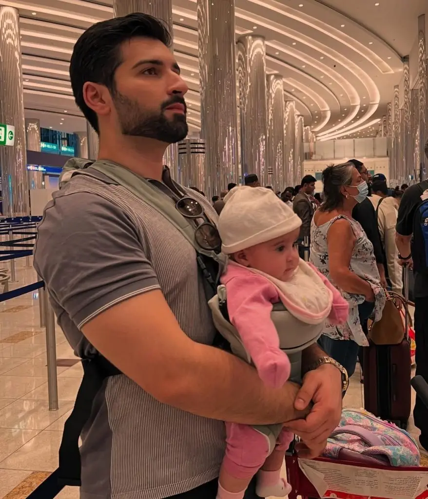 Aiman Khan, Amal & Miral, Wish Muneeb Butt on Father’s Day