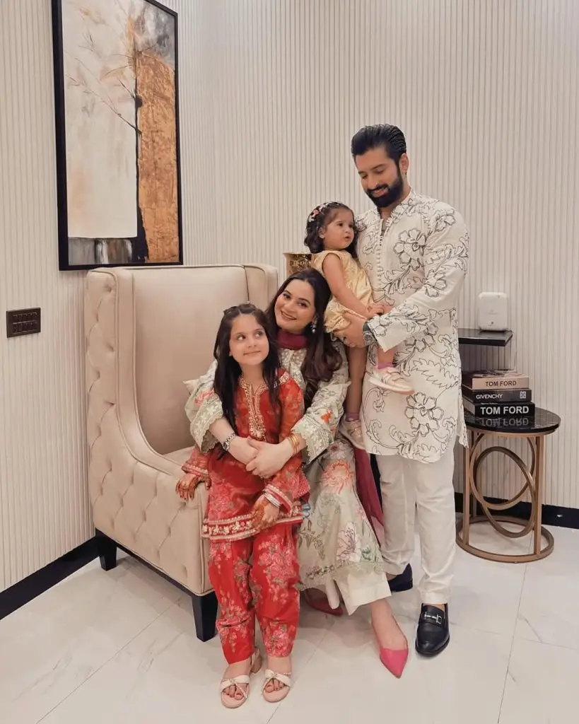 Aiman Khan Family Pictures from Eid Ul Azha Day 1