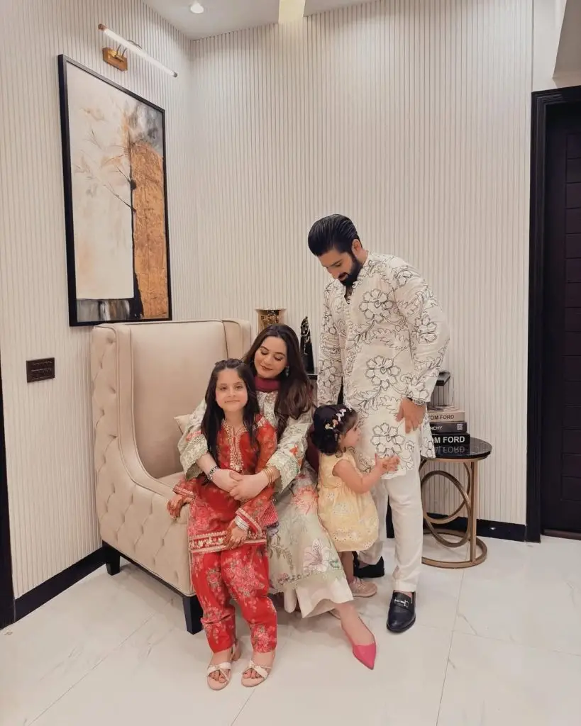 Aiman Khan Family Pictures from Eid Ul Azha Day 1