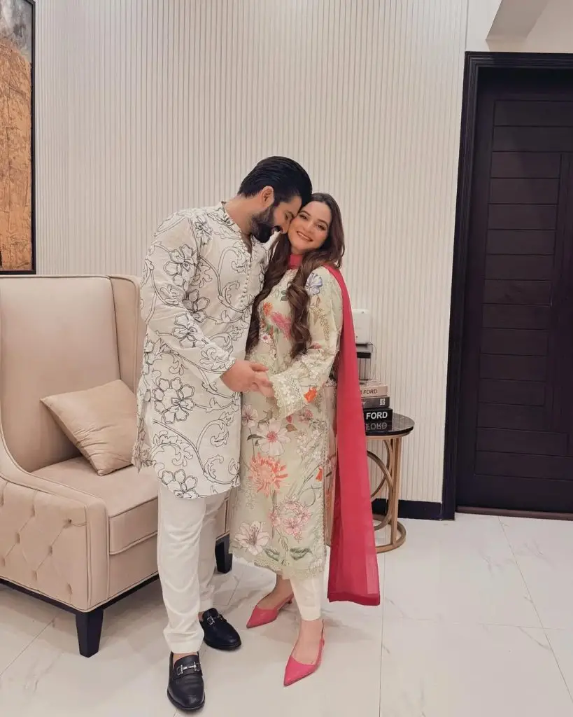 Aiman Khan Family Pictures from Eid Ul Azha Day 1