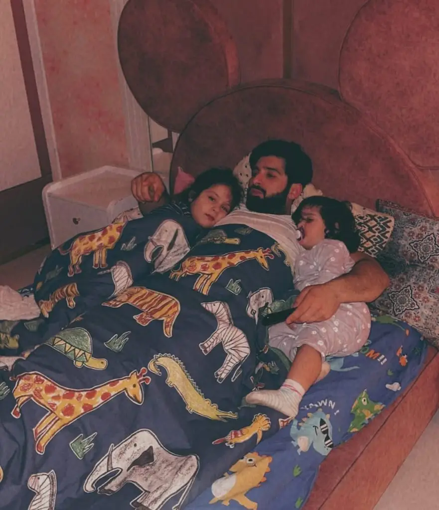 Aiman Khan, Amal & Miral, Wish Muneeb Butt on Father’s Day