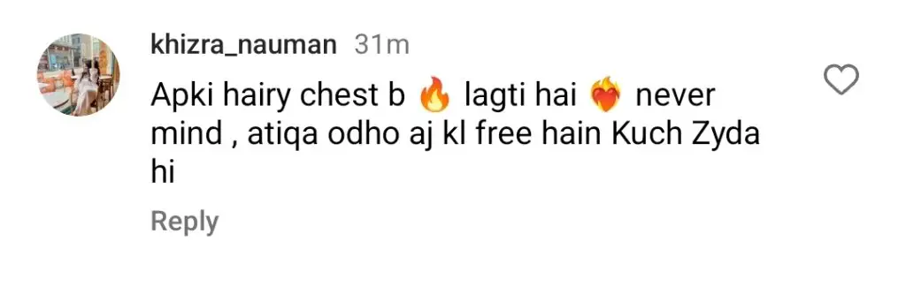 Ali Raza’s Cheeky Reply To Atiqa Odho