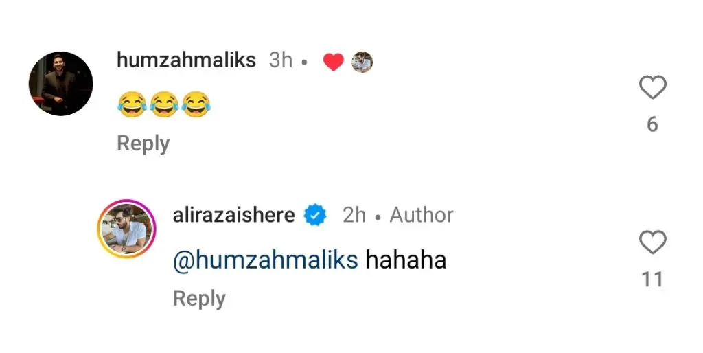 Ali Raza’s Cheeky Reply To Atiqa Odho