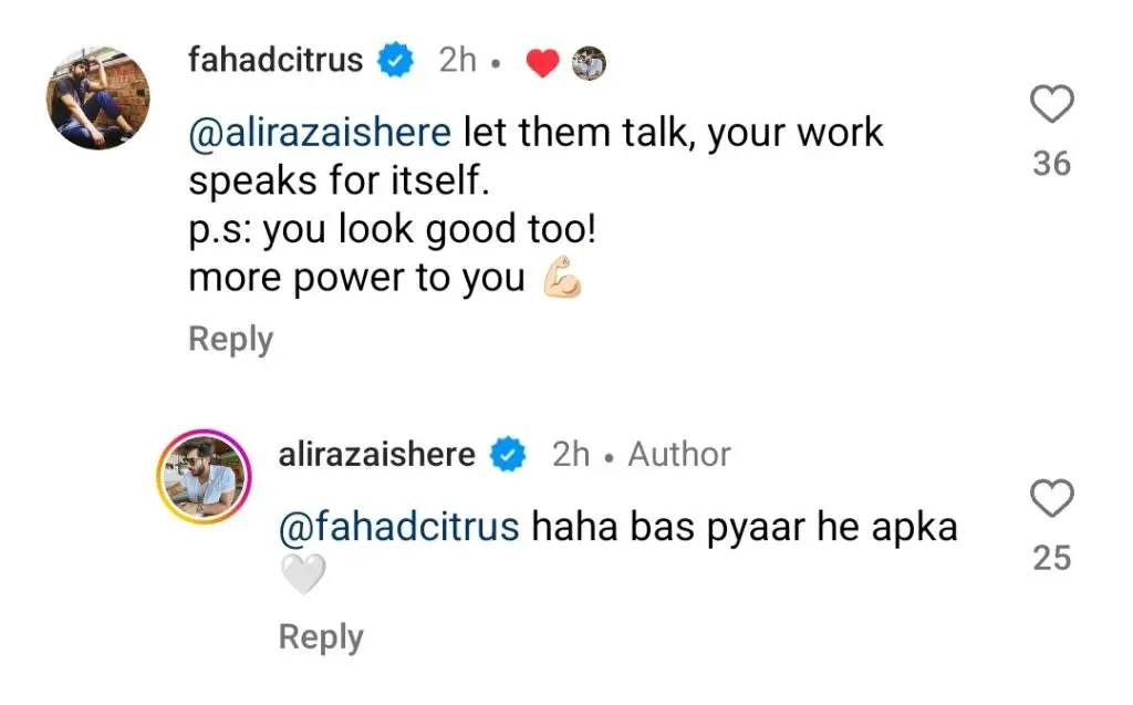 Ali Raza’s Cheeky Reply To Atiqa Odho