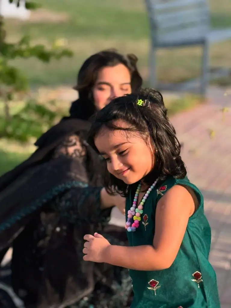 Aliza Sultan Spends Eid Ul Azha Day 1 with Her Kids
