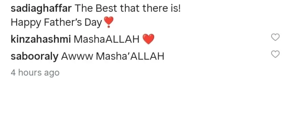 Pakistani Celebrities Share Heartfelt Father’s Day Wishes