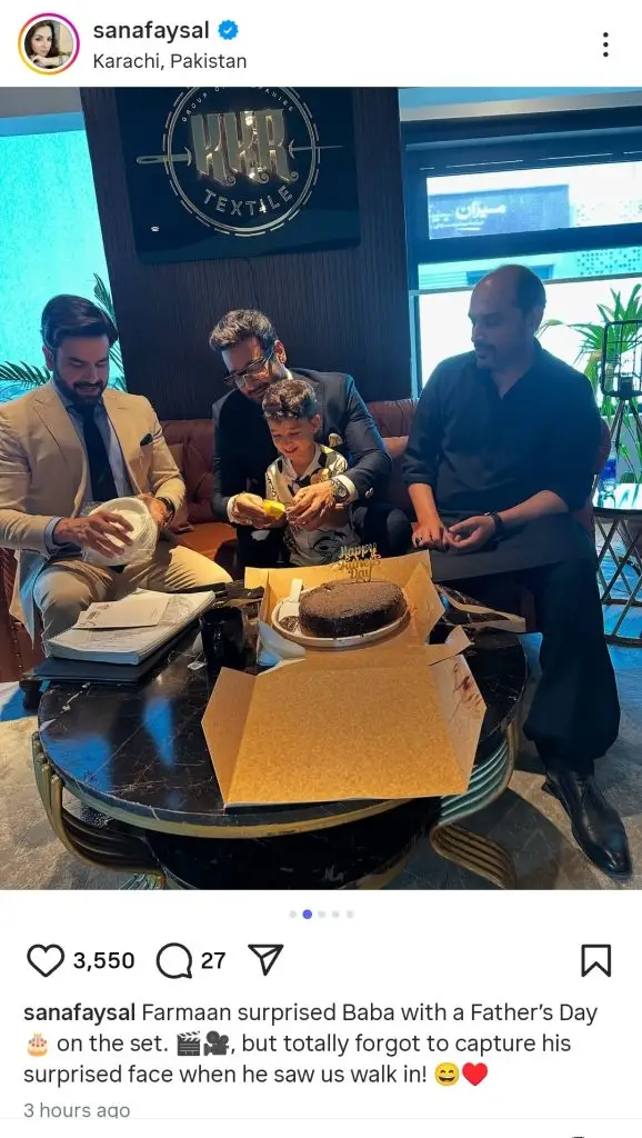 Pakistani Celebrities Share Heartfelt Father’s Day Wishes