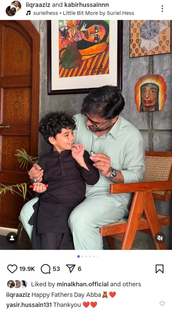 Pakistani Celebrities Share Heartfelt Father’s Day Wishes