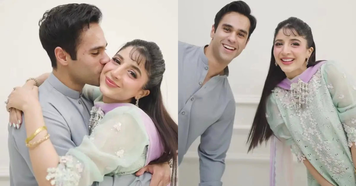 Mawra Hocane Shares Adorable Eid Moments with Her Husband