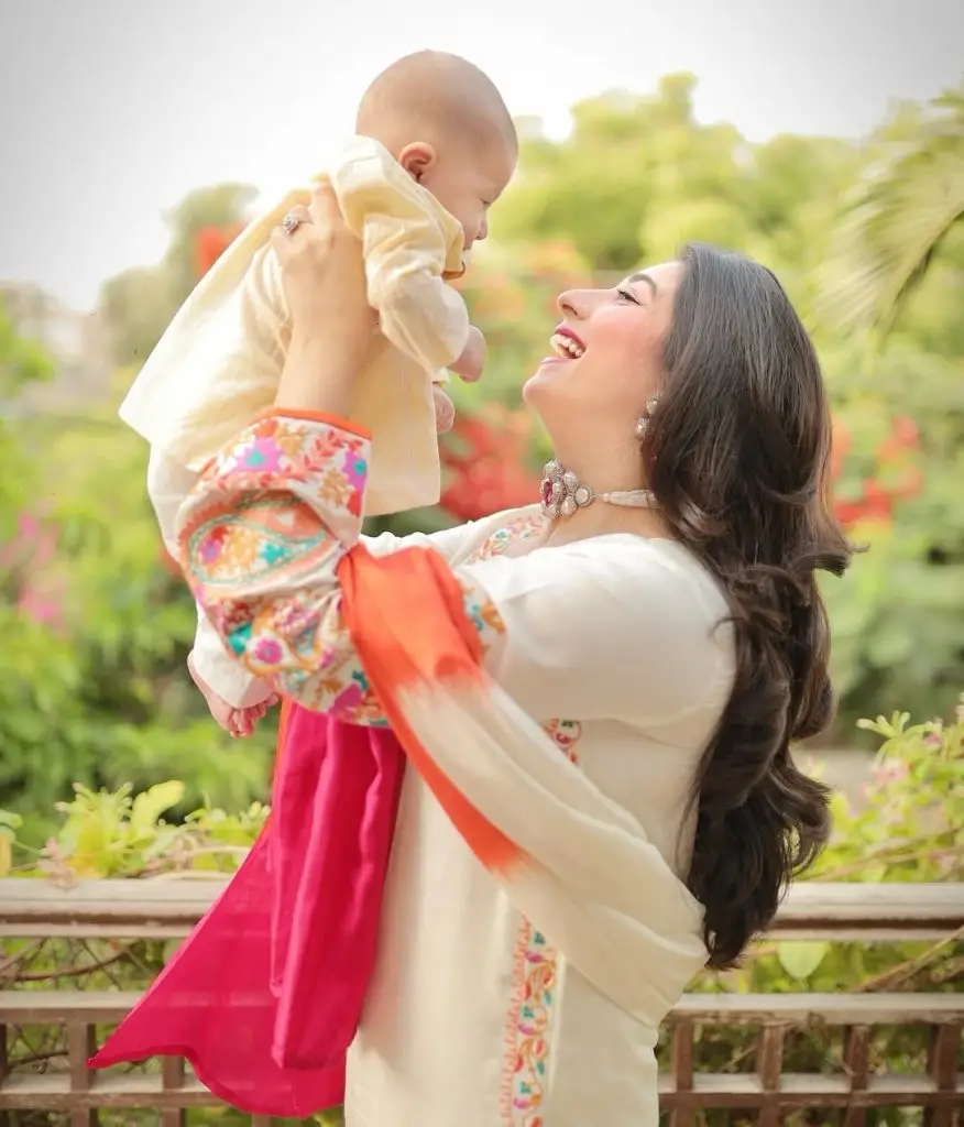 Mariyam Nafees Family Pictures from Eid Ul Azha – Day 1