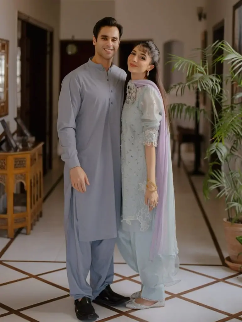 Mawra Hocane Shares Adorable Eid Moments with Her Husband