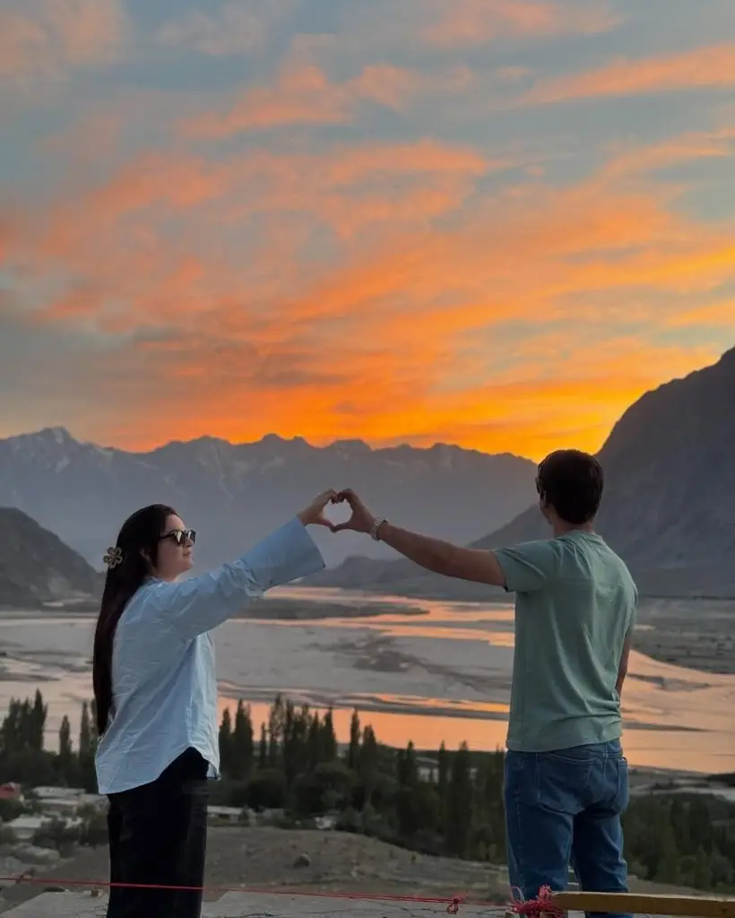 Minal Khan Shares Pictures from Skardu