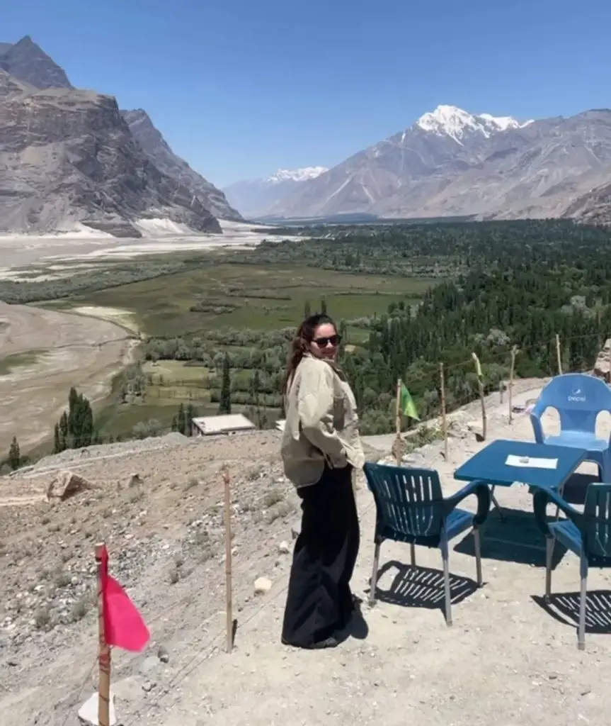 Minal Khan Shares Pictures from Skardu