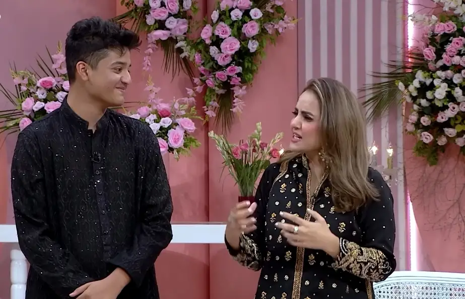 Nadia Khan & Son Azaan’s Beautiful Exchange of Affection