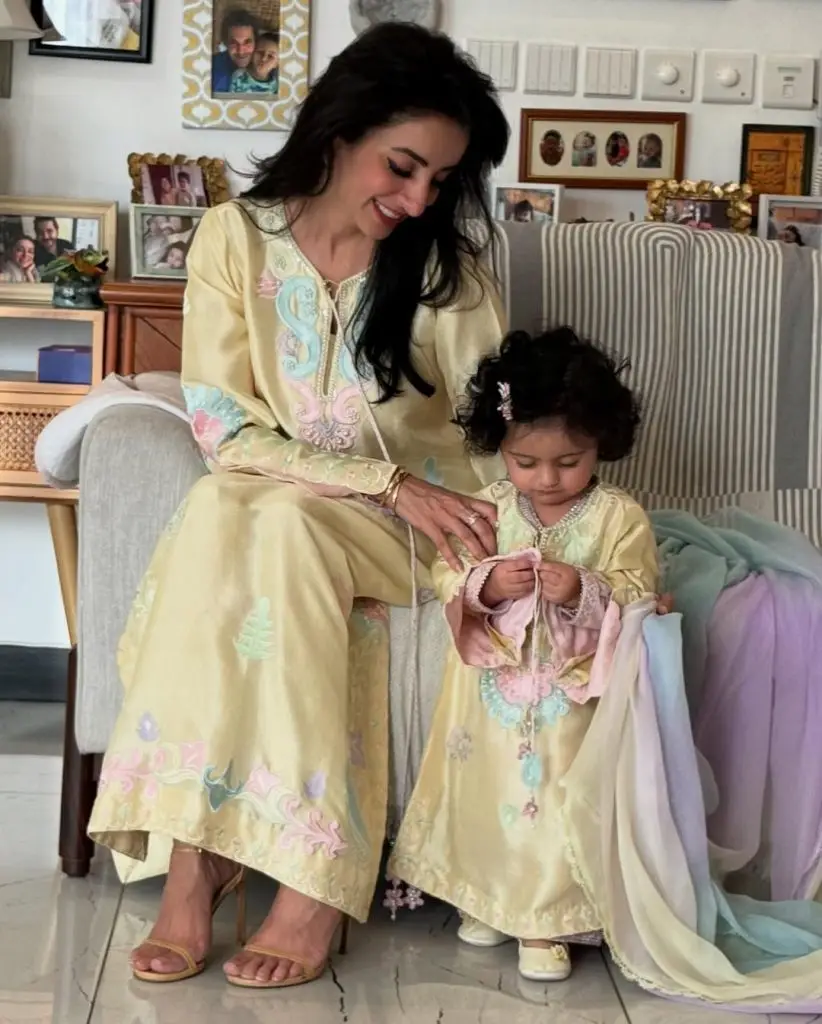 Pakistani Celebrities Evening Looks from Eid Ul Adha Day 1