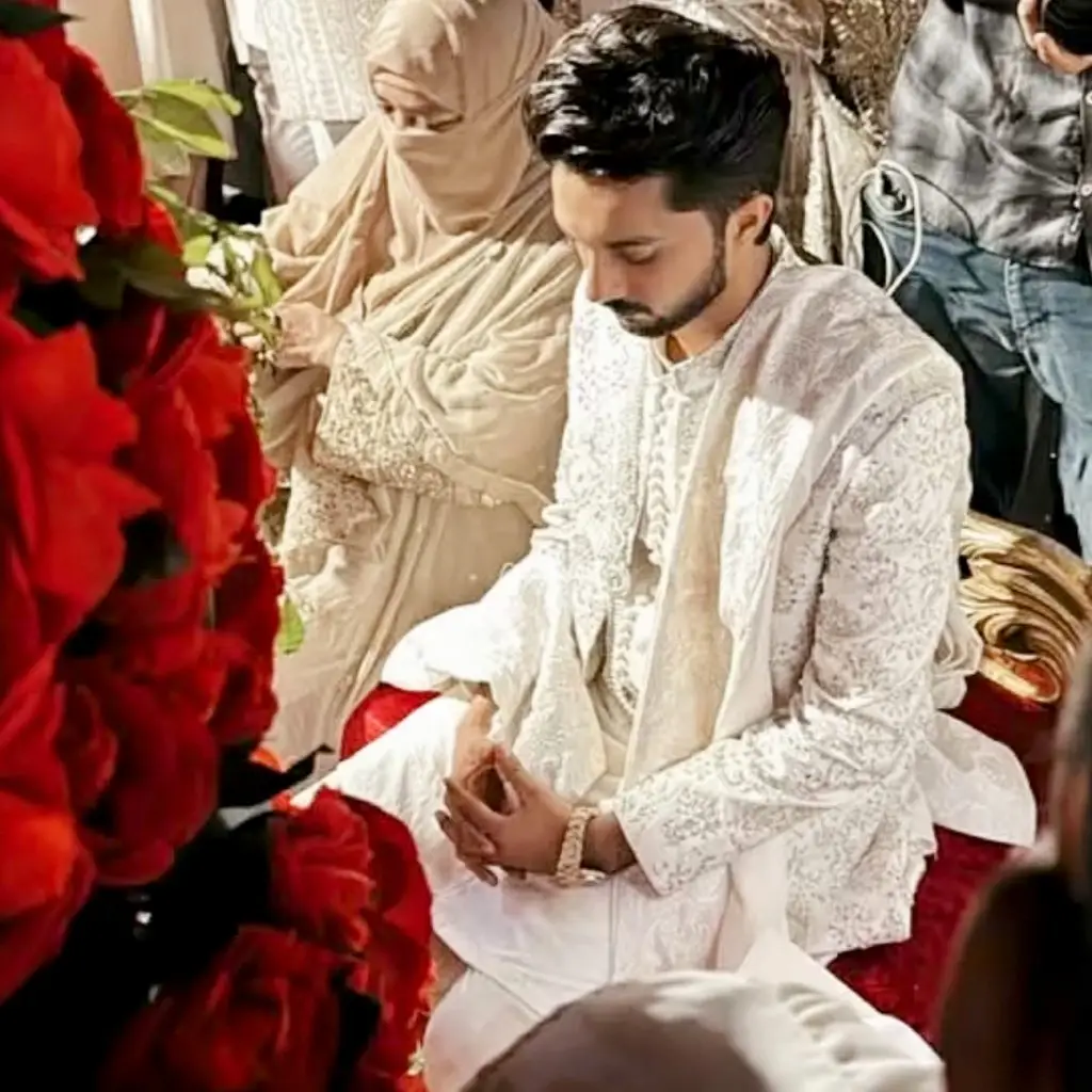 Rabeeca Khann & Hussain Nikah Pictures