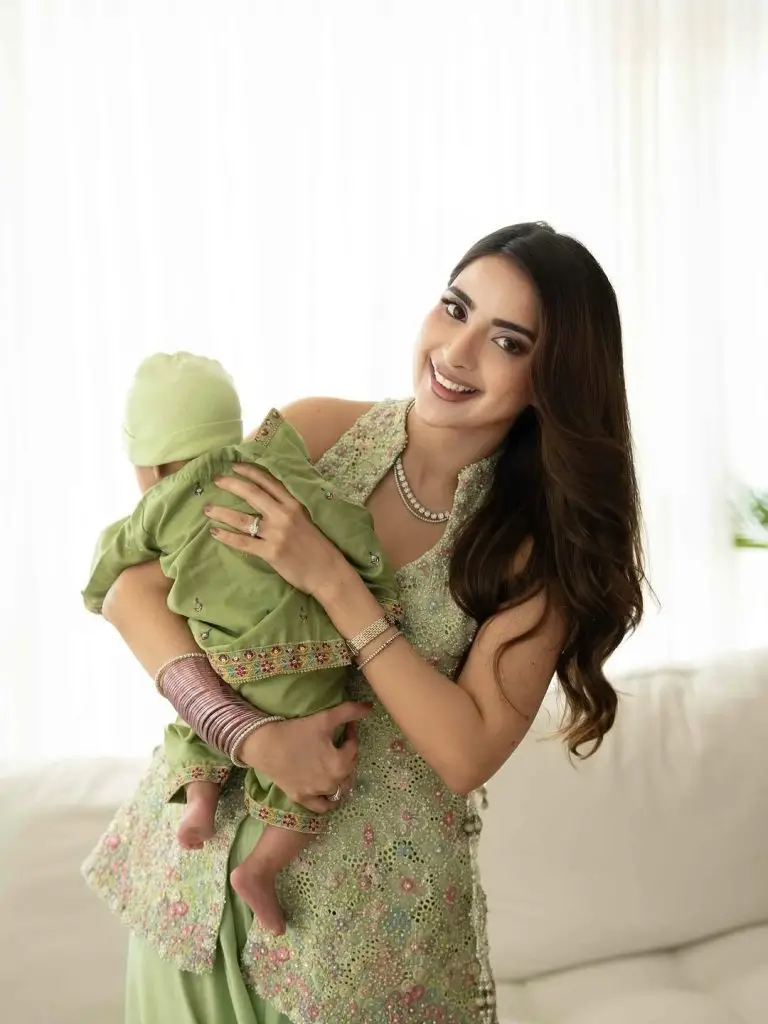 Ali Ansari & Saboor Aly Adorable Clicks From Eid Ul Azha Day 1