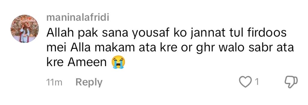 Teen Influencer Sana Yousaf Reportedly Murdered in Islamabad