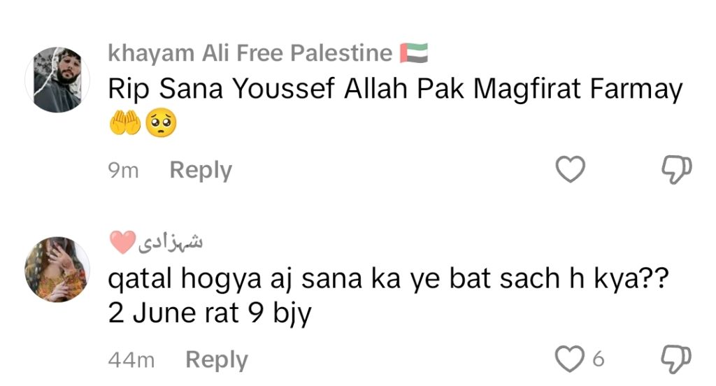 Teen Influencer Sana Yousaf Reportedly Murdered in Islamabad