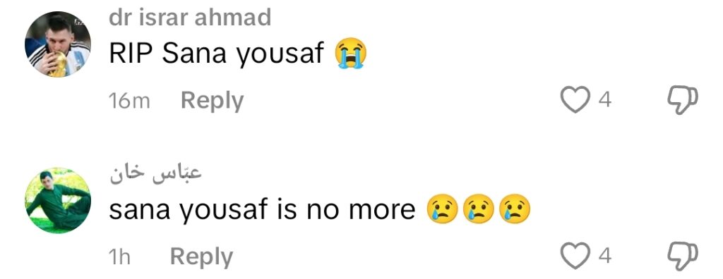 Teen Influencer Sana Yousaf Reportedly Murdered in Islamabad