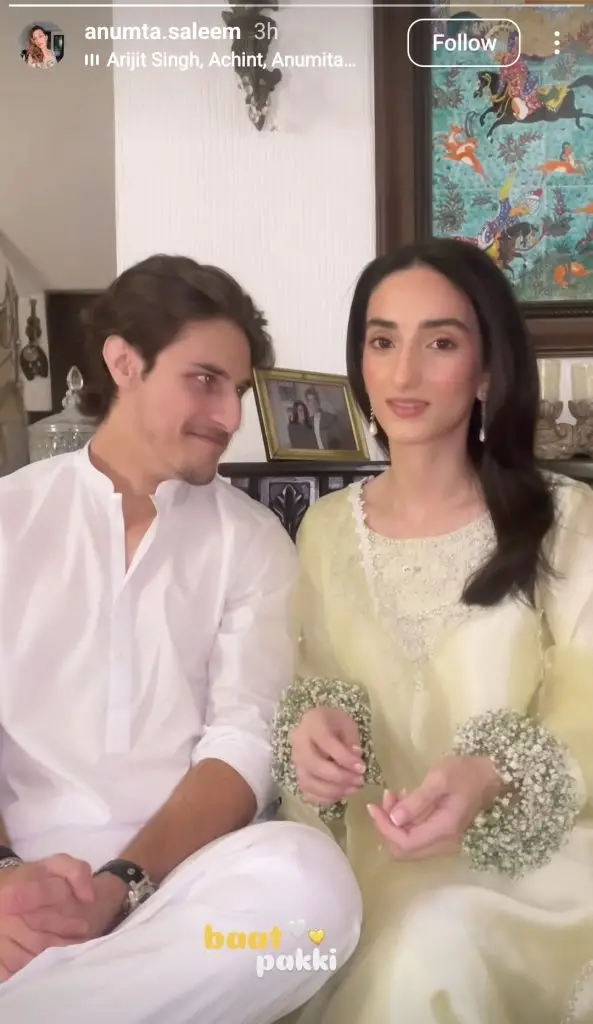 Saleem Sheikh Daughter Anumta Saleem Baat Pakki Pictures