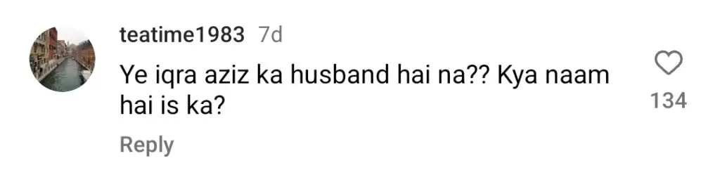 Yasir Hussain’s Reply To Public’s Taunt Regarding Wife Iqra Aziz