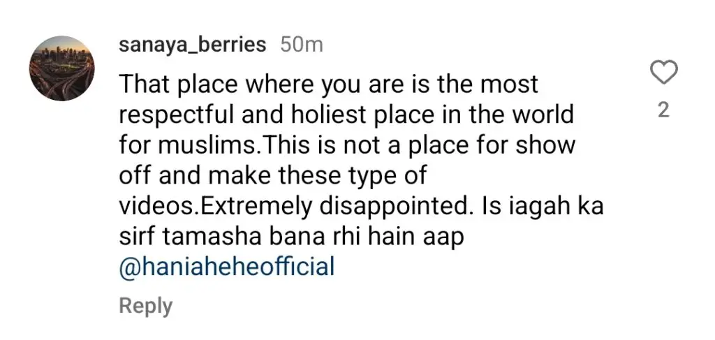 Hania Aamir’s Modelling After Hajj Ignites Severe Public Backlash