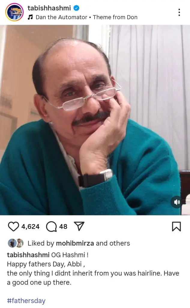 Pakistani Celebrities Share Heartfelt Father’s Day Wishes