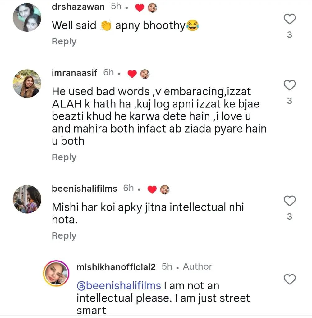 Mishi Khan Calls Out Pakistani Audience for Age Shaming Actors