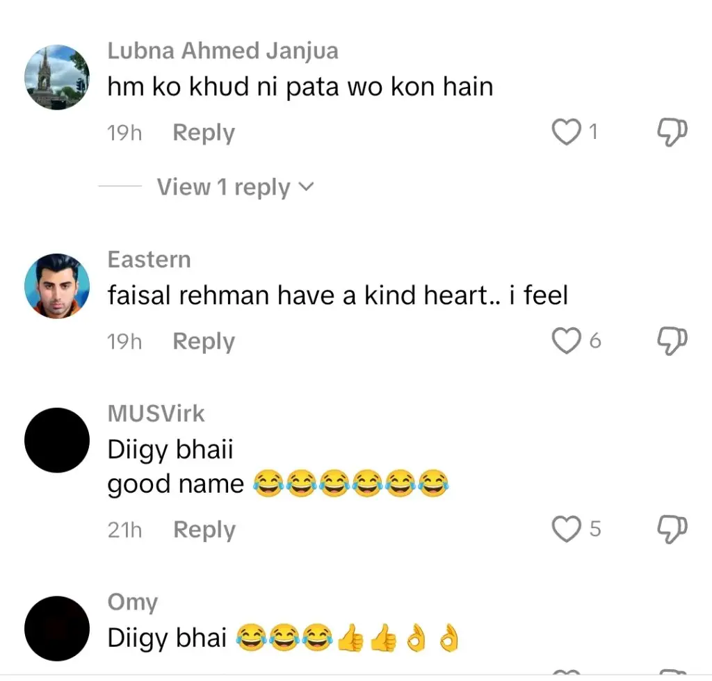 Faisal Rehman’s Comments about Ducky Bhai Amuse Public
