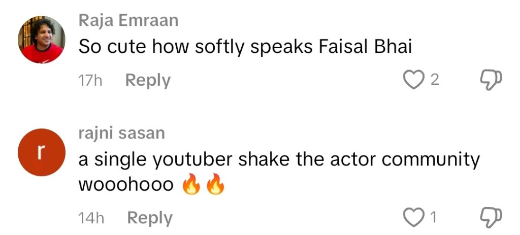 Faisal Rehman’s Comments about Ducky Bhai Amuse Public