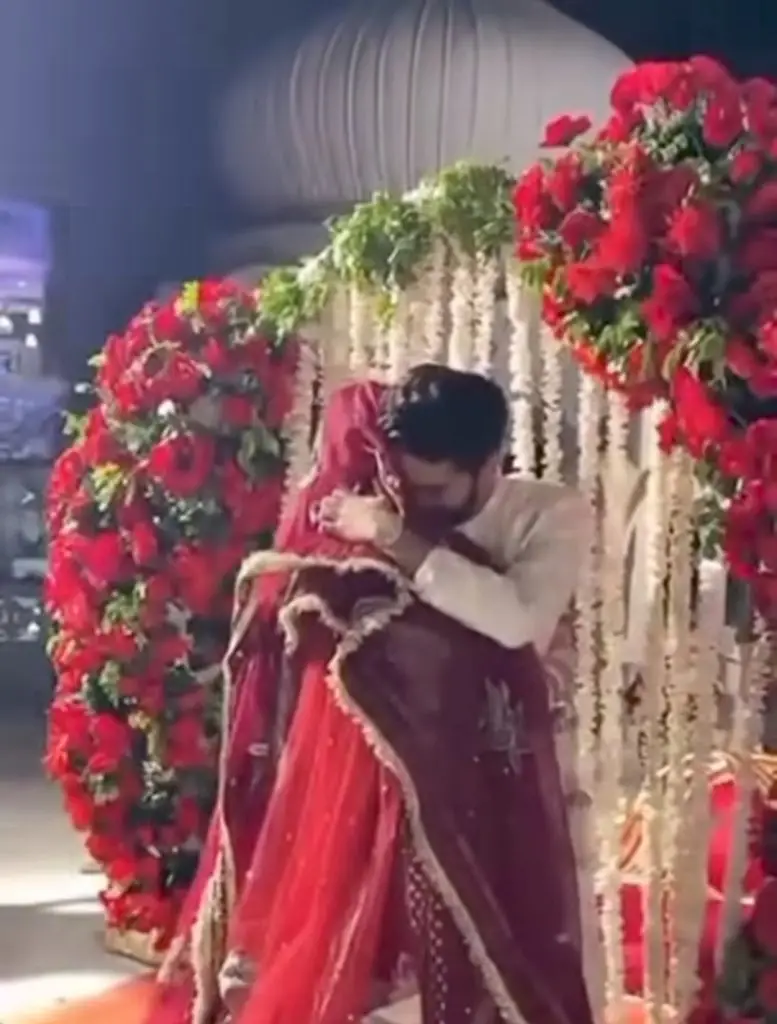 Rabeeca Khann & Hussain Nikah Pictures