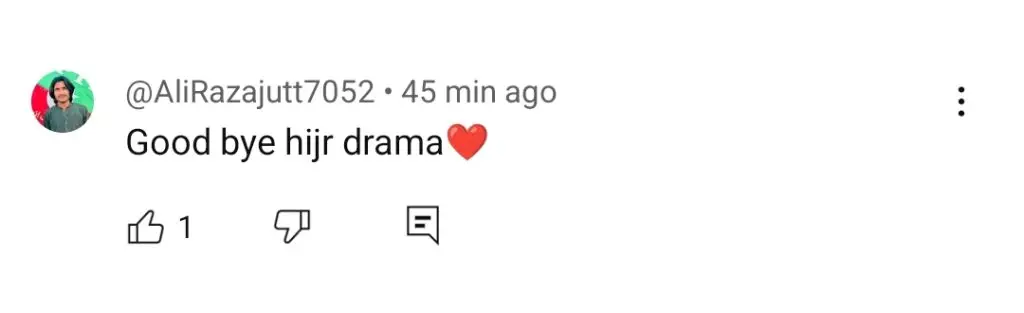 Hijr Last Episode Public Reaction