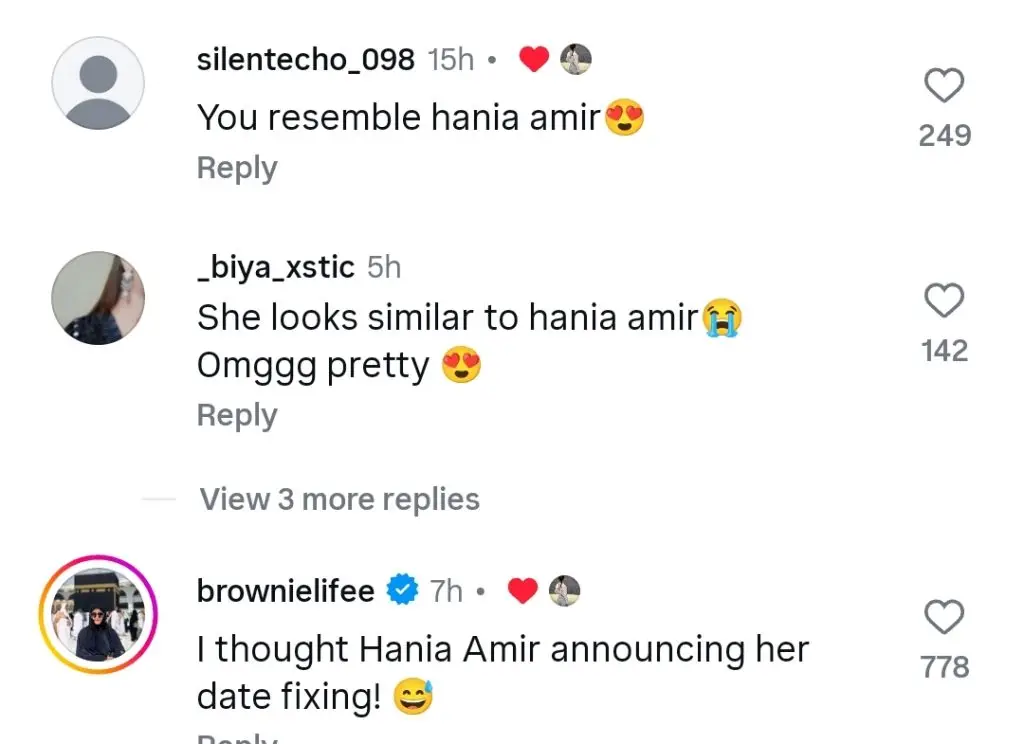 Hania Aamir’s Lookalike Gets Public Attention