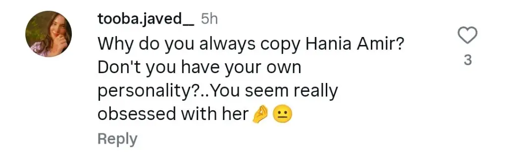 Hania Aamir’s Lookalike Gets Public Attention