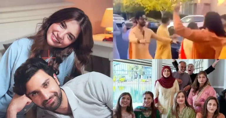 Ahad Raza Mir & Dananeer Mobeen Spotted Together At A Wedding