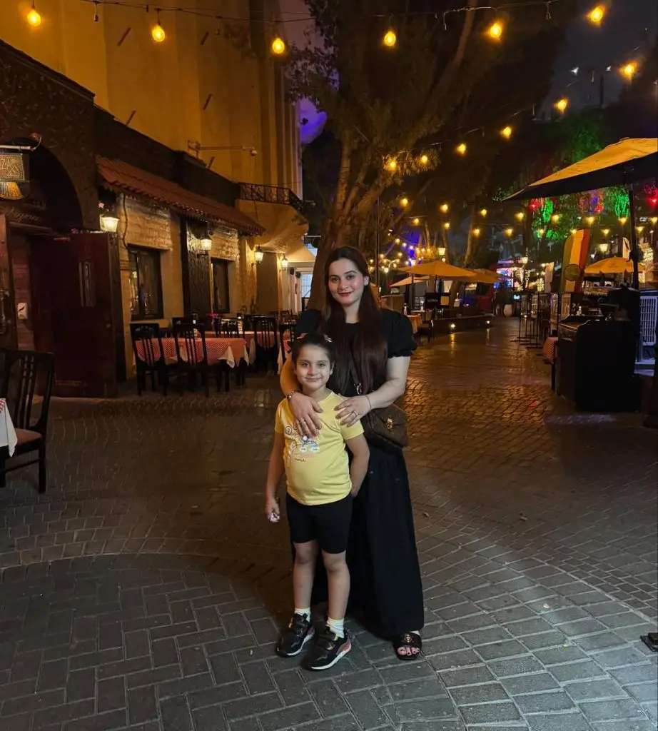 Aiman Khan & Muneeb Butt New Family Clicks From Dubai