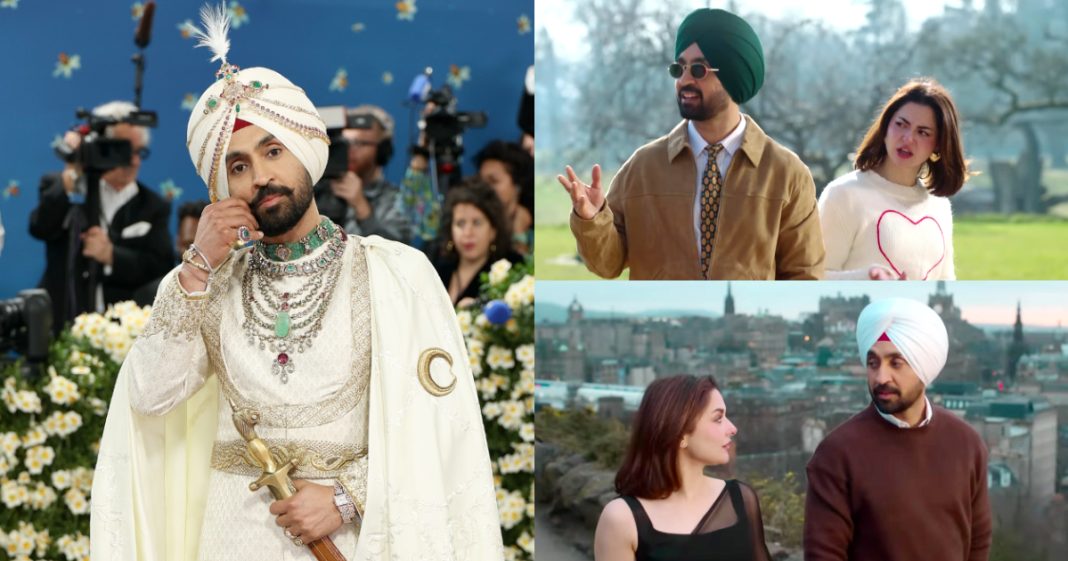 Diljit Dosanjh Threatened For Keeping Hania Aamir In Sardaar Ji 3