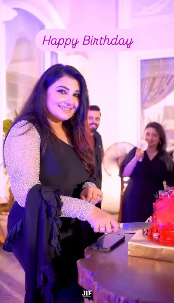 Javeria Saud Shares Birthday Video with Fans