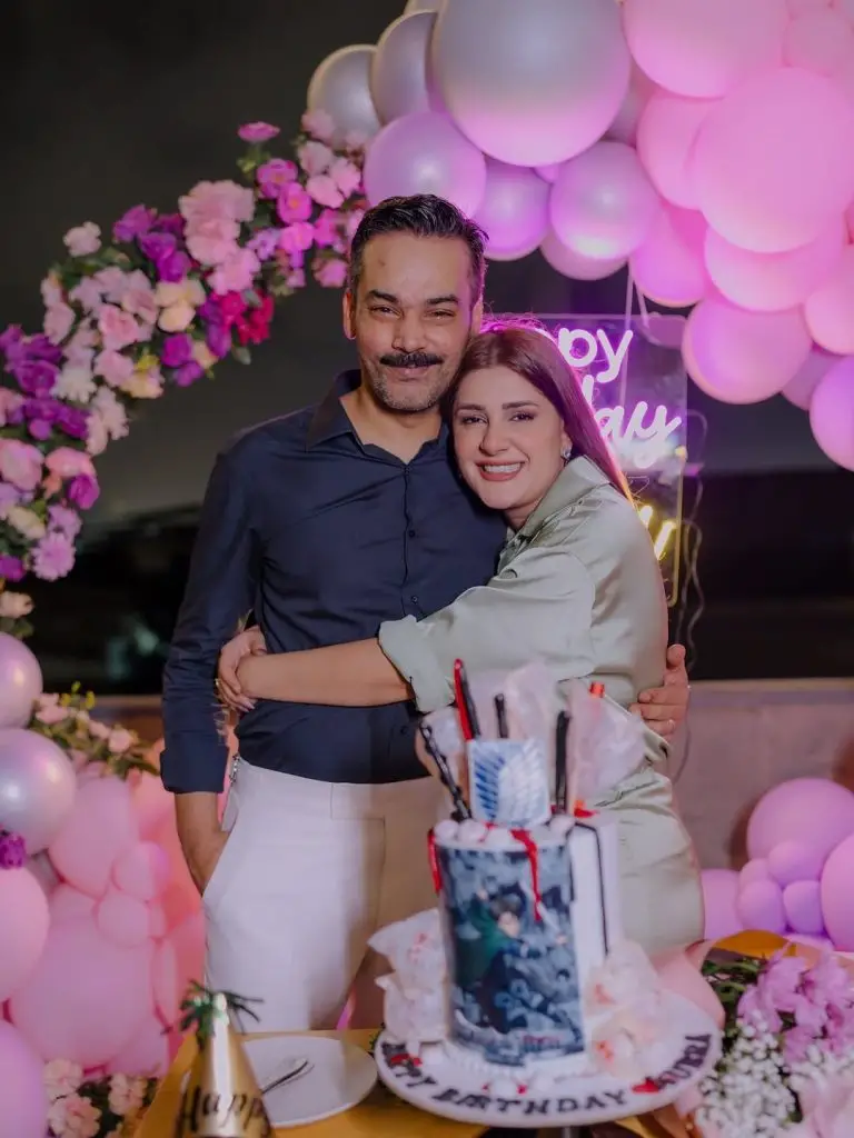 Kubra Khan Gets Grand Birthday Surprise By Husband Gohar Rasheed