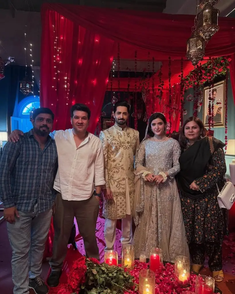 Danish Taimoor & Sahar Hashmi BTS Clicks from  Mann Mast Malang