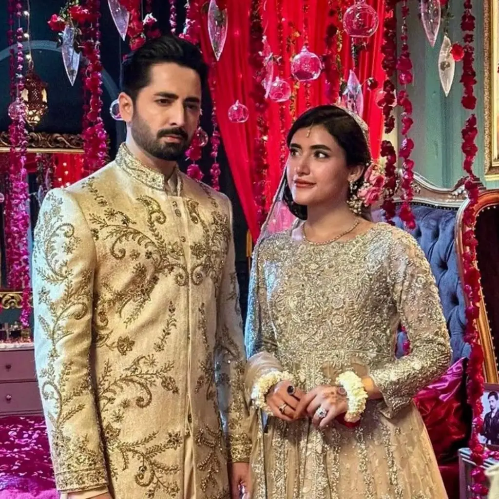 Danish Taimoor & Sahar Hashmi BTS Clicks from  Mann Mast Malang