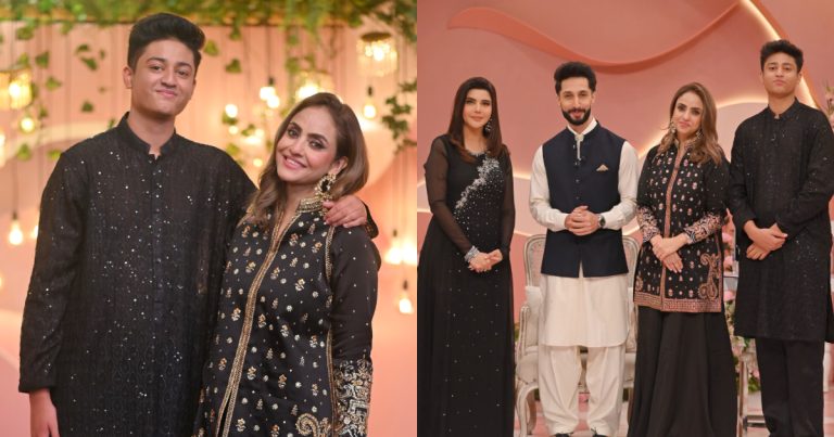 Nadia Khan & Son Azaan Khan On Good Morning Pakistan