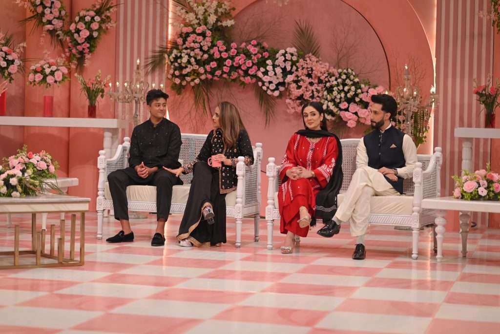 Nadia Khan & Son Azaan Khan On Good Morning Pakistan