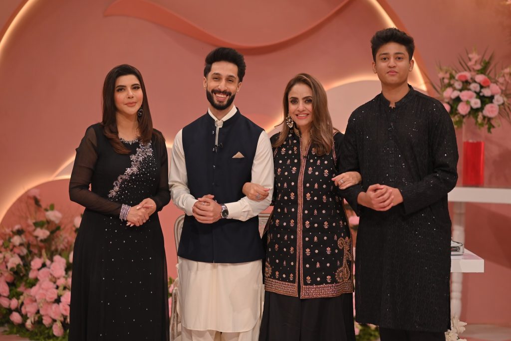 Nadia Khan & Son Azaan Khan On Good Morning Pakistan