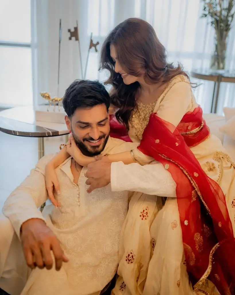 Omer Shahzad & Shanzay Lodhi Celebrating First Eid After Marriage
