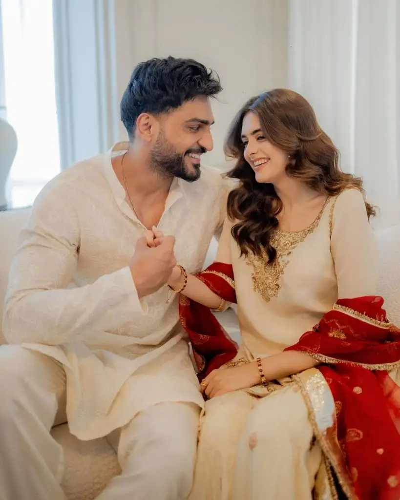 Omer Shahzad & Shanzay Lodhi Celebrating First Eid After Marriage