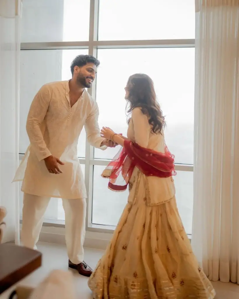 Omer Shahzad & Shanzay Lodhi Celebrating First Eid After Marriage