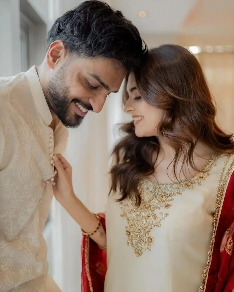 Omer Shahzad & Shanzay Lodhi Celebrating First Eid After Marriage